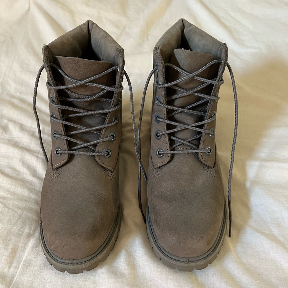 Women's Gray Timberland® Premium 6-Inch Waterproof Boot